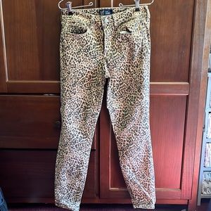 Womens gap jegging‘s cheetah print